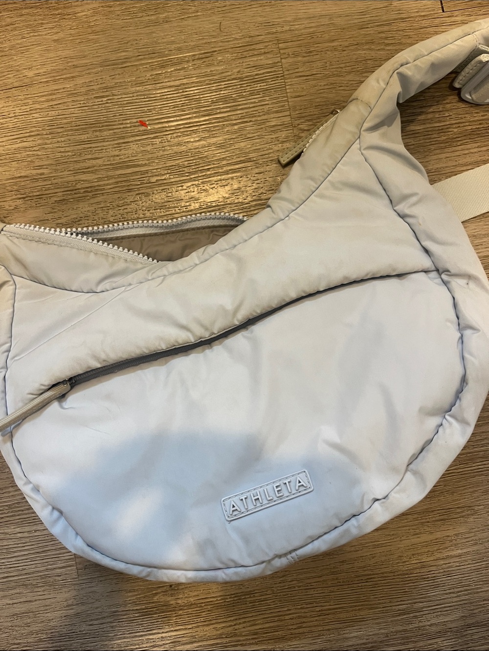 Athleta crossbody light blue bag - Picture 2 of 5